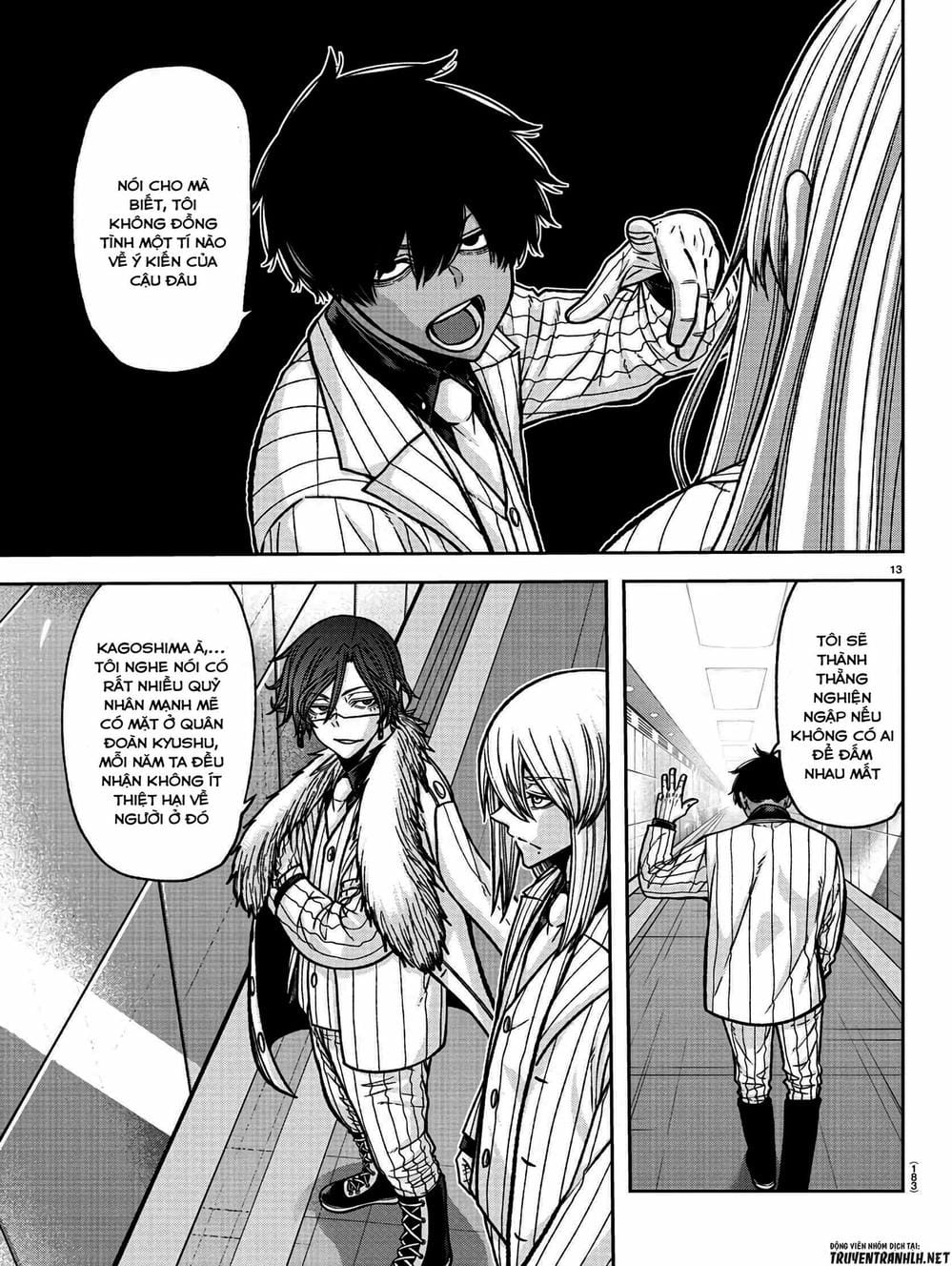 Truyện Tranh Truyền Thuyết Về Dòng Máu Bị Nguyền Rủa: Tougen Anki trang 6