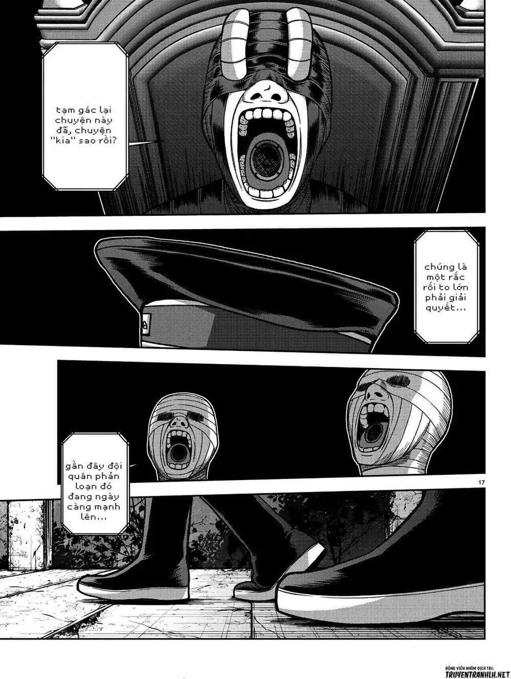 Truyện Tranh Truyền Thuyết Về Dòng Máu Bị Nguyền Rủa: Tougen Anki trang 6