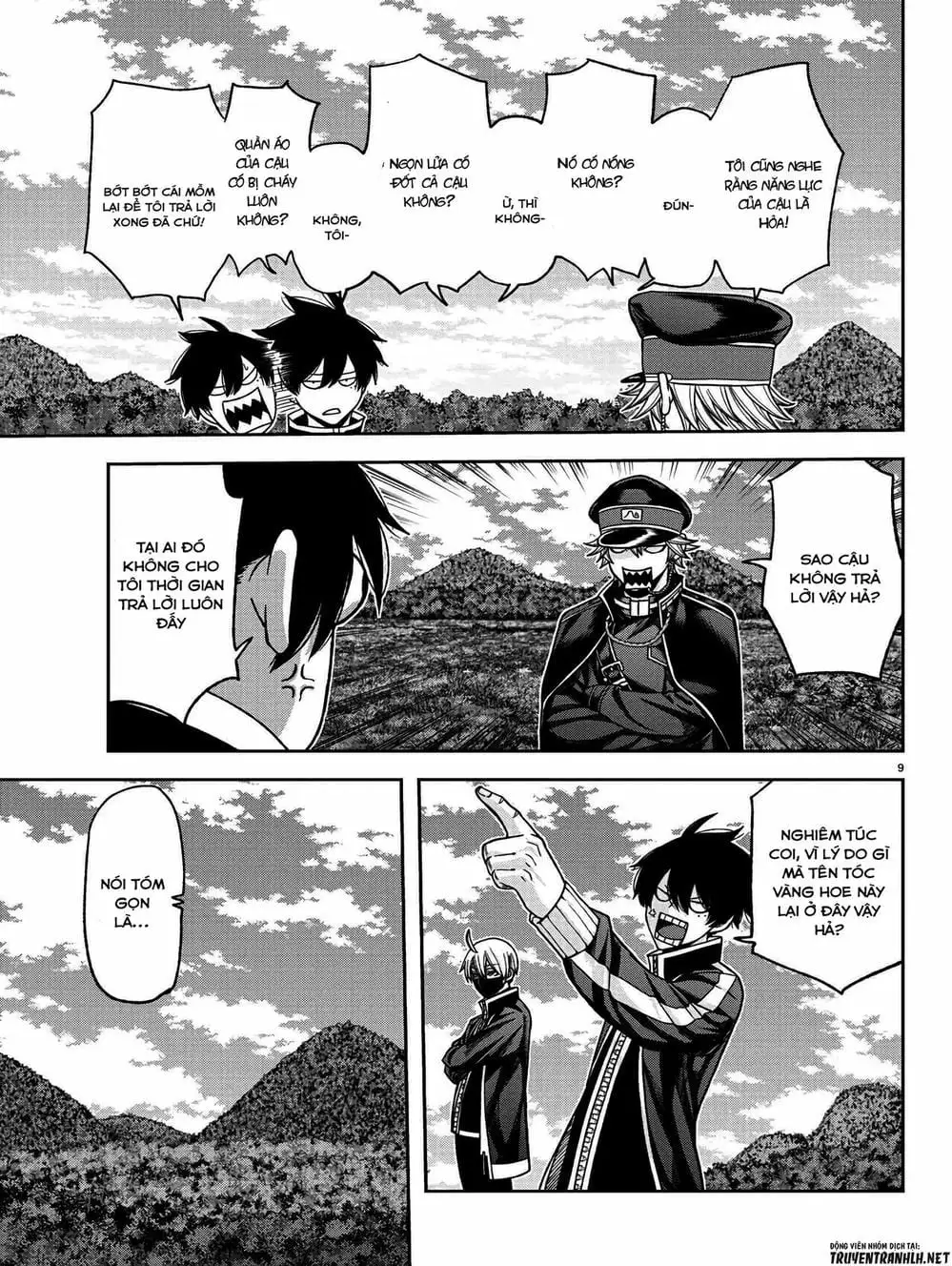 Truyện Tranh Truyền Thuyết Về Dòng Máu Bị Nguyền Rủa: Tougen Anki trang 6