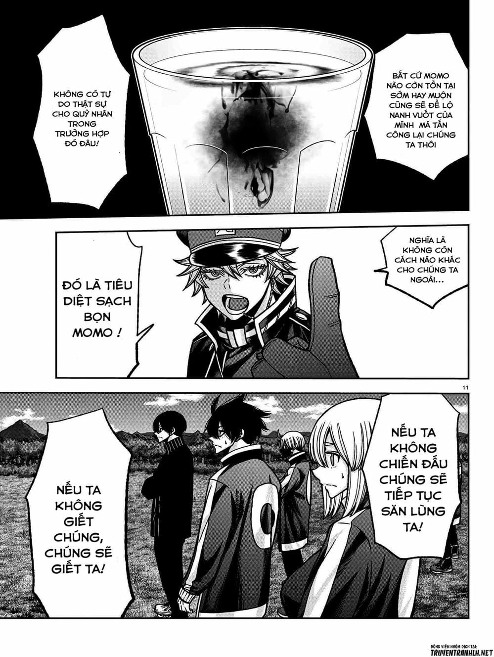 Truyện Tranh Truyền Thuyết Về Dòng Máu Bị Nguyền Rủa: Tougen Anki trang 6