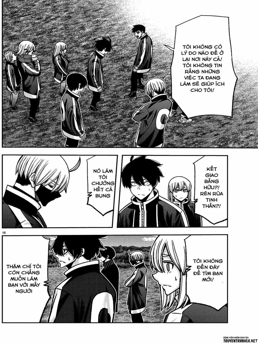 Truyện Tranh Truyền Thuyết Về Dòng Máu Bị Nguyền Rủa: Tougen Anki trang 6