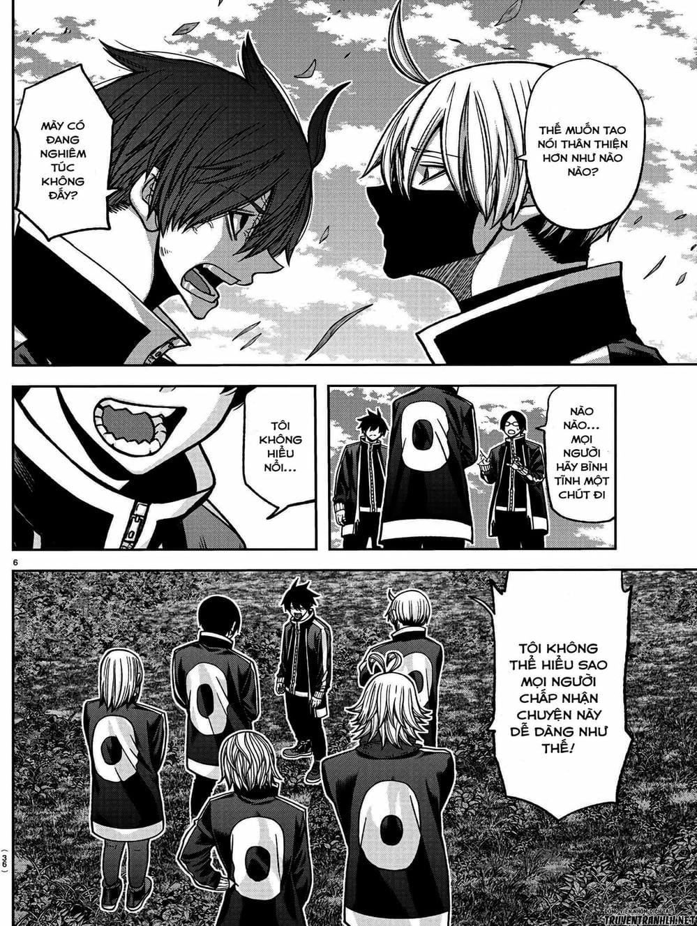 Truyện Tranh Truyền Thuyết Về Dòng Máu Bị Nguyền Rủa: Tougen Anki trang 6