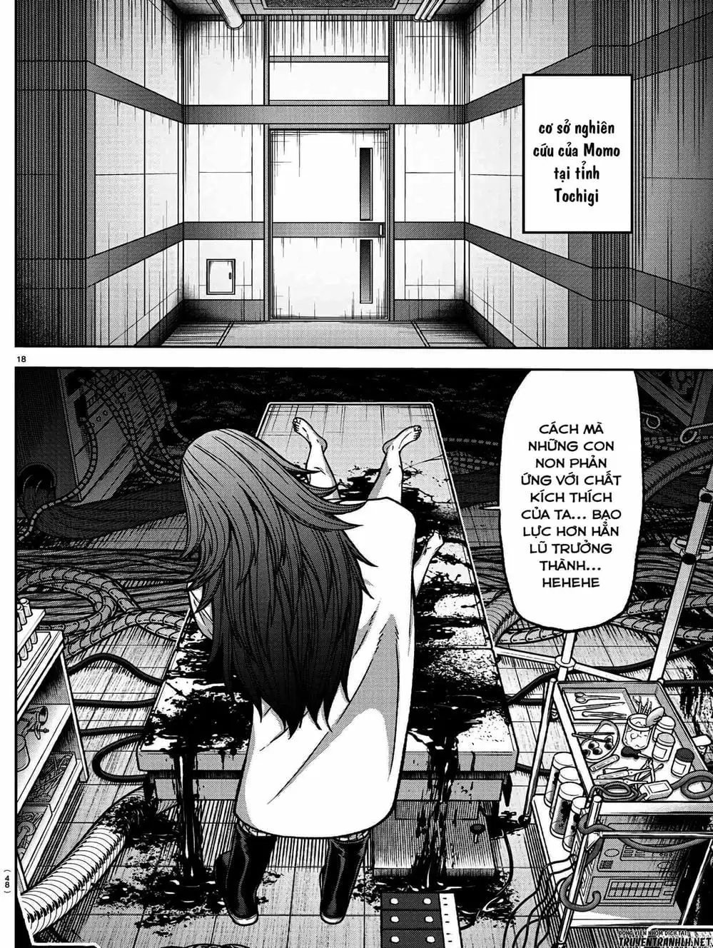 Truyện Tranh Truyền Thuyết Về Dòng Máu Bị Nguyền Rủa: Tougen Anki trang 6