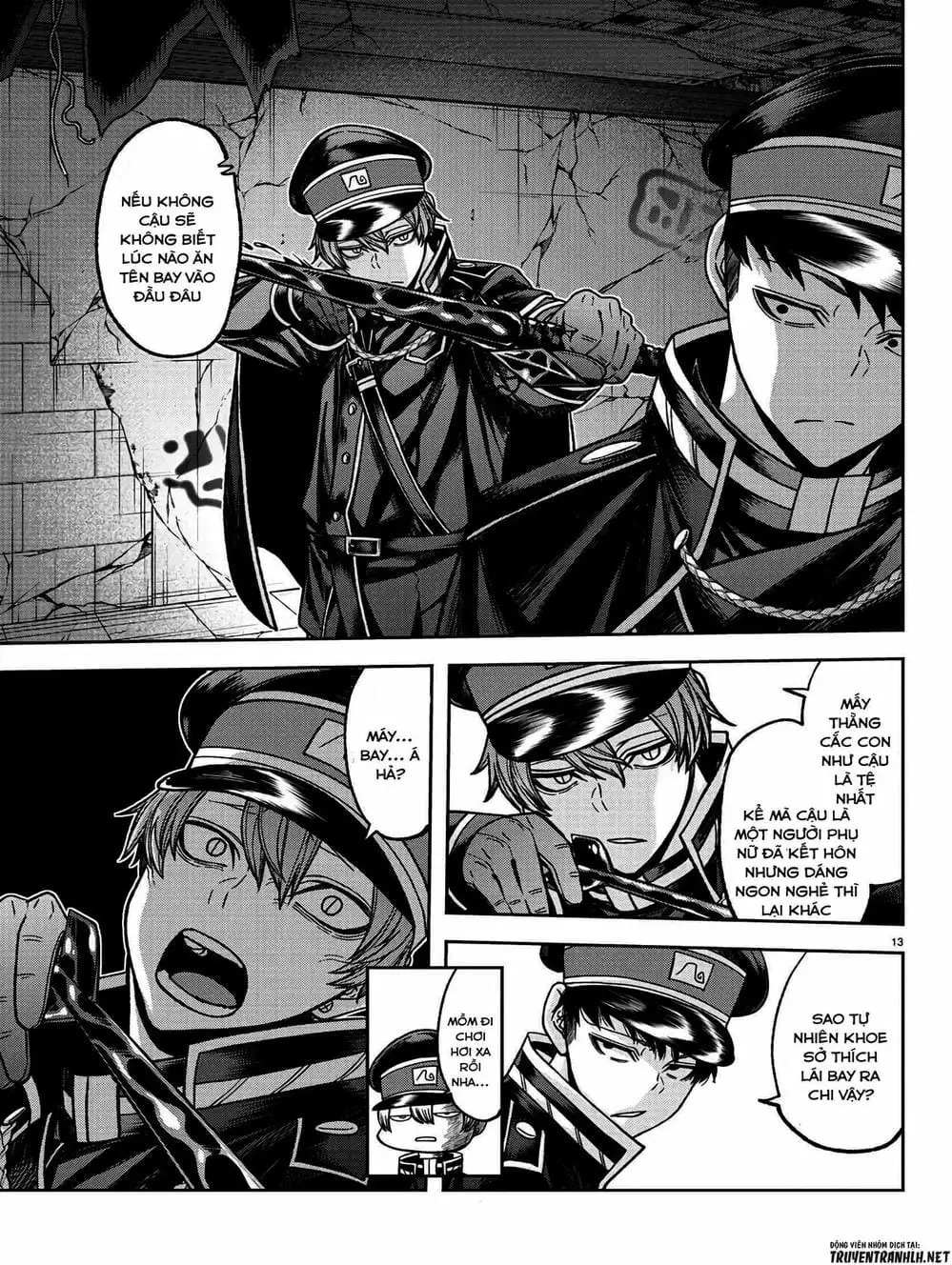 Truyện Tranh Truyền Thuyết Về Dòng Máu Bị Nguyền Rủa: Tougen Anki trang 6