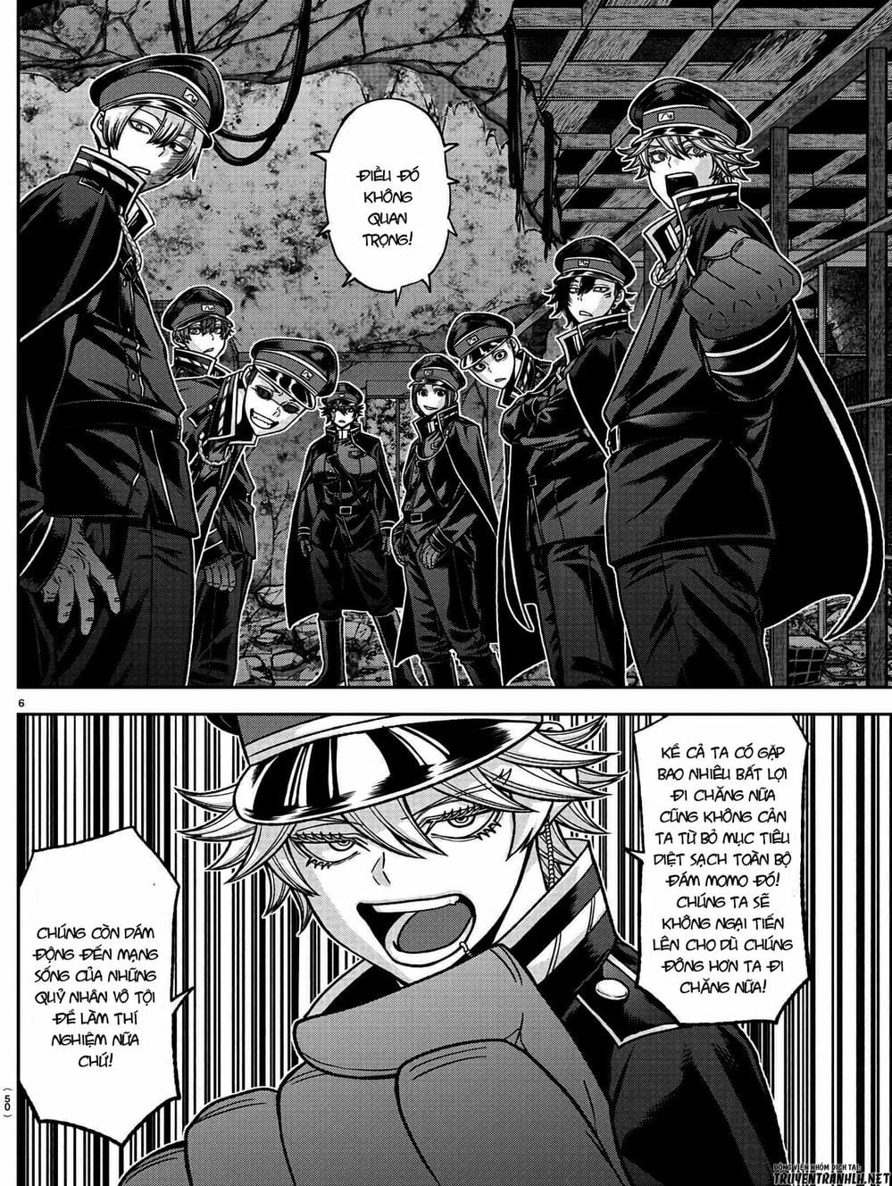 Truyện Tranh Truyền Thuyết Về Dòng Máu Bị Nguyền Rủa: Tougen Anki trang 6
