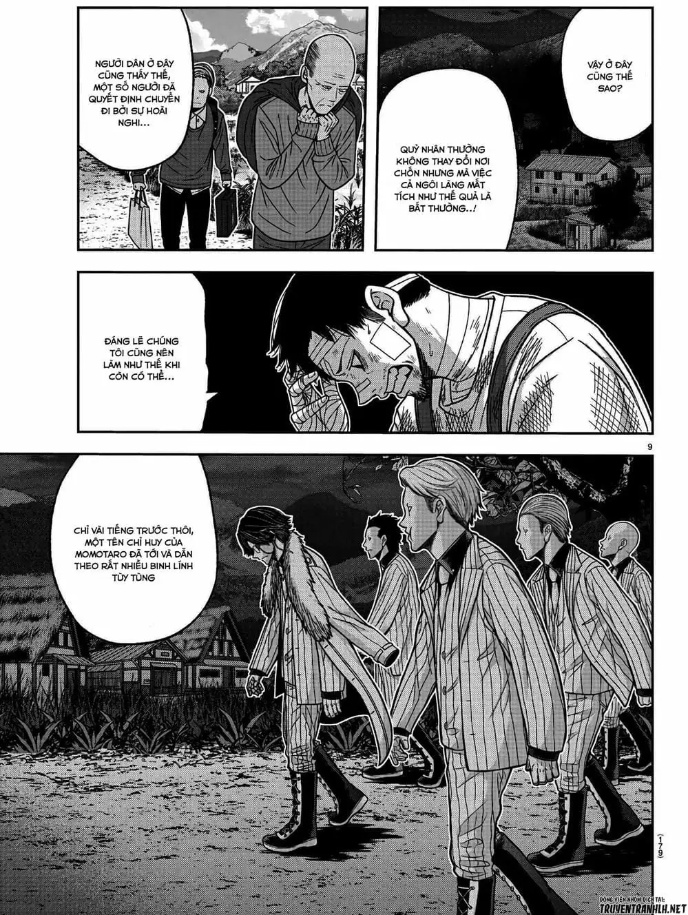 Truyện Tranh Truyền Thuyết Về Dòng Máu Bị Nguyền Rủa: Tougen Anki trang 6