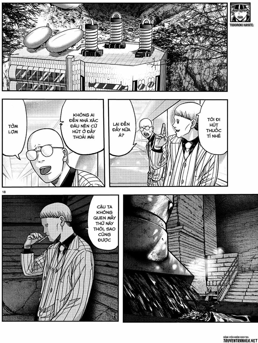 Truyện Tranh Truyền Thuyết Về Dòng Máu Bị Nguyền Rủa: Tougen Anki trang 6