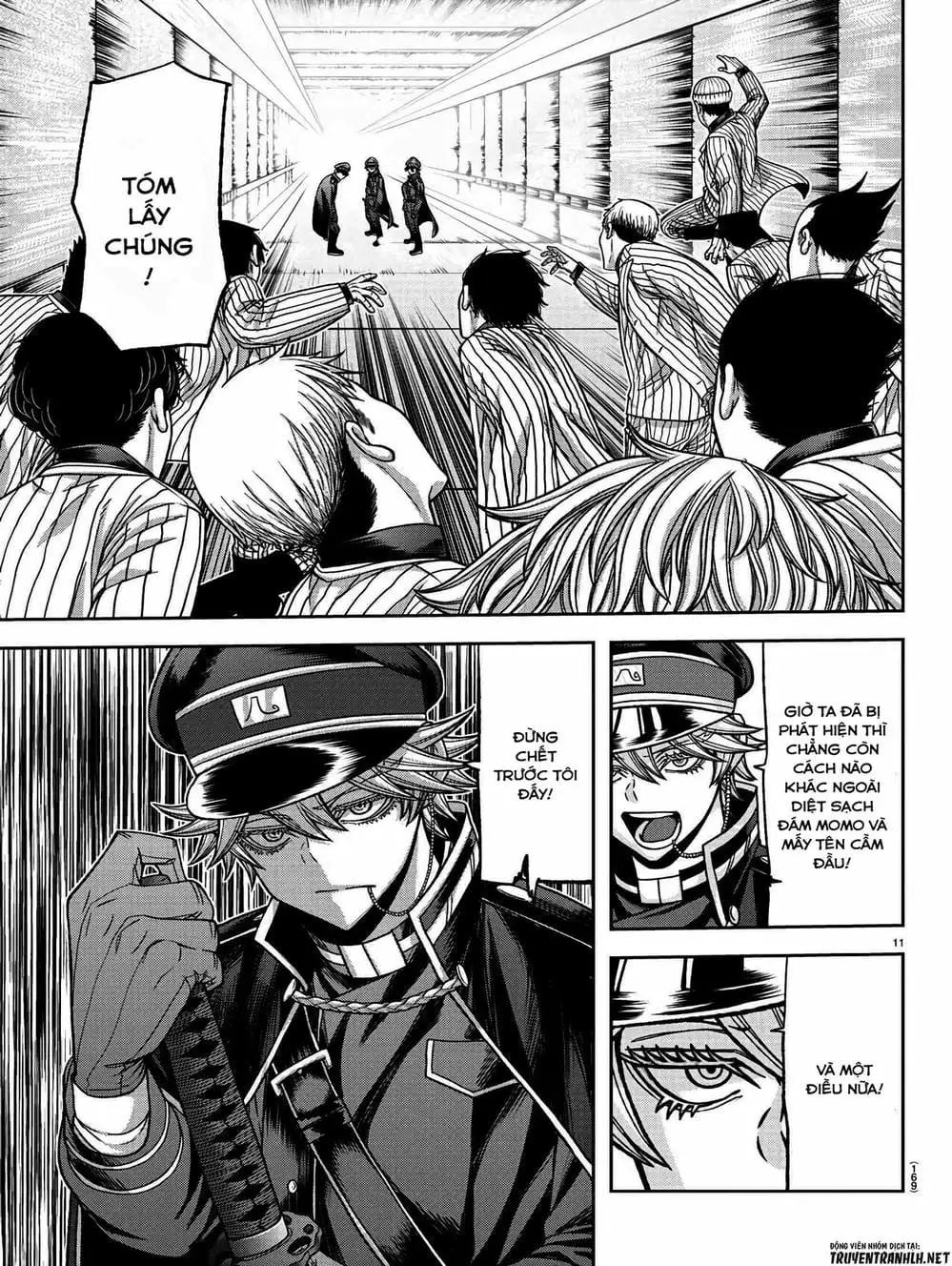 Truyện Tranh Truyền Thuyết Về Dòng Máu Bị Nguyền Rủa: Tougen Anki trang 6