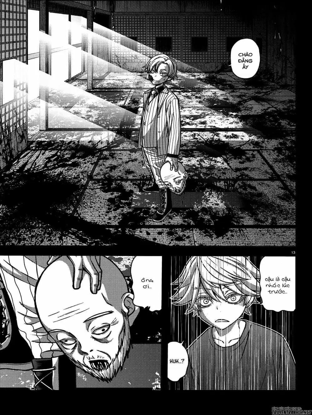 Truyện Tranh Truyền Thuyết Về Dòng Máu Bị Nguyền Rủa: Tougen Anki trang 6