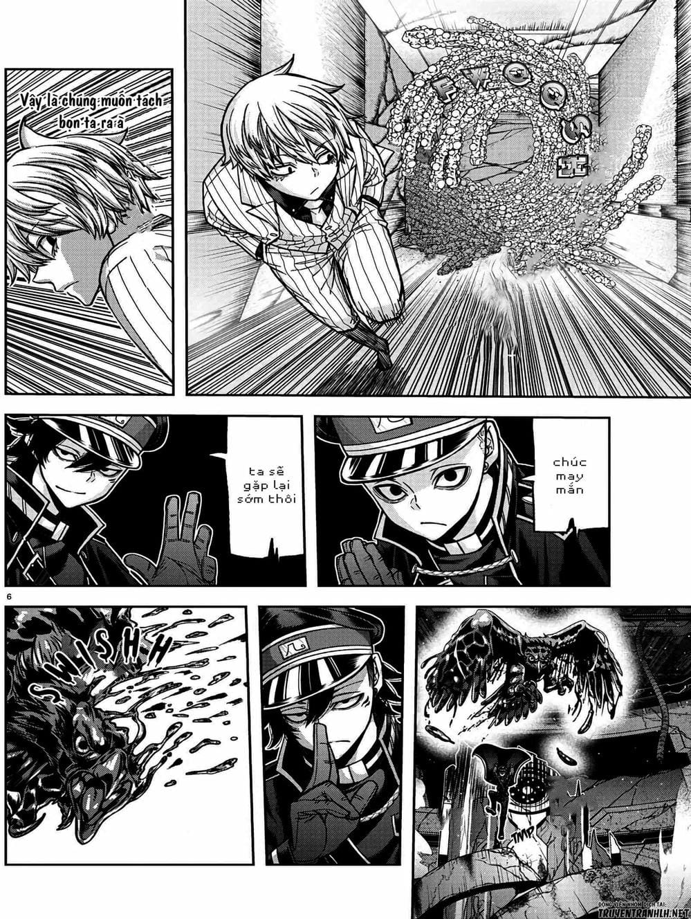 Truyện Tranh Truyền Thuyết Về Dòng Máu Bị Nguyền Rủa: Tougen Anki trang 6