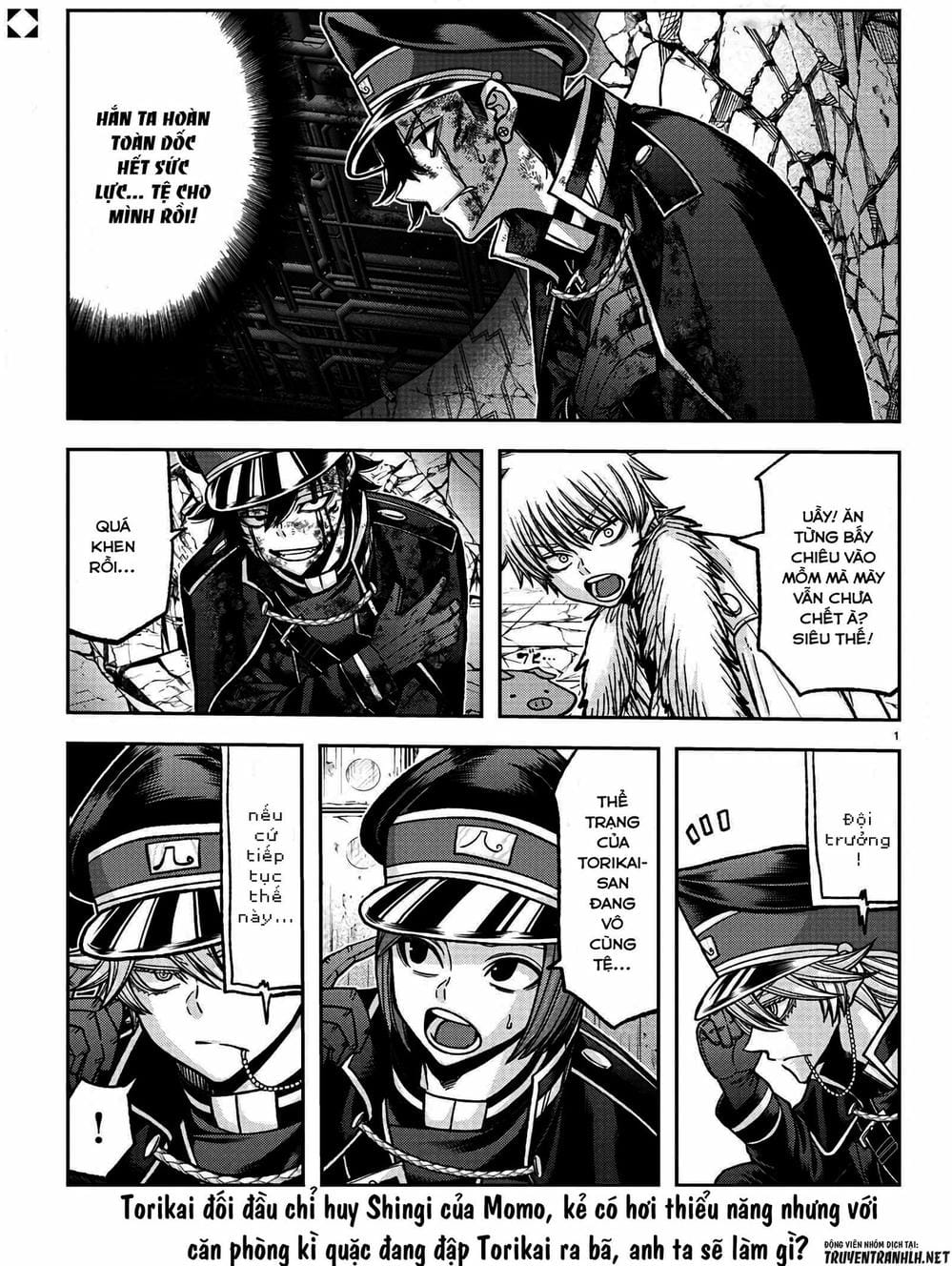 Truyện Tranh Truyền Thuyết Về Dòng Máu Bị Nguyền Rủa: Tougen Anki trang 6