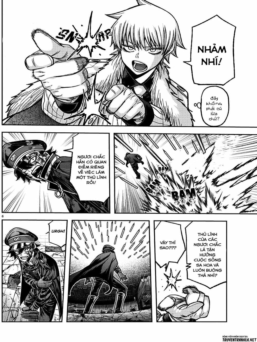 Truyện Tranh Truyền Thuyết Về Dòng Máu Bị Nguyền Rủa: Tougen Anki trang 6