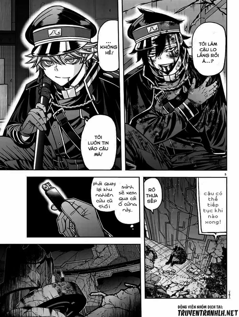 Truyện Tranh Truyền Thuyết Về Dòng Máu Bị Nguyền Rủa: Tougen Anki trang 6