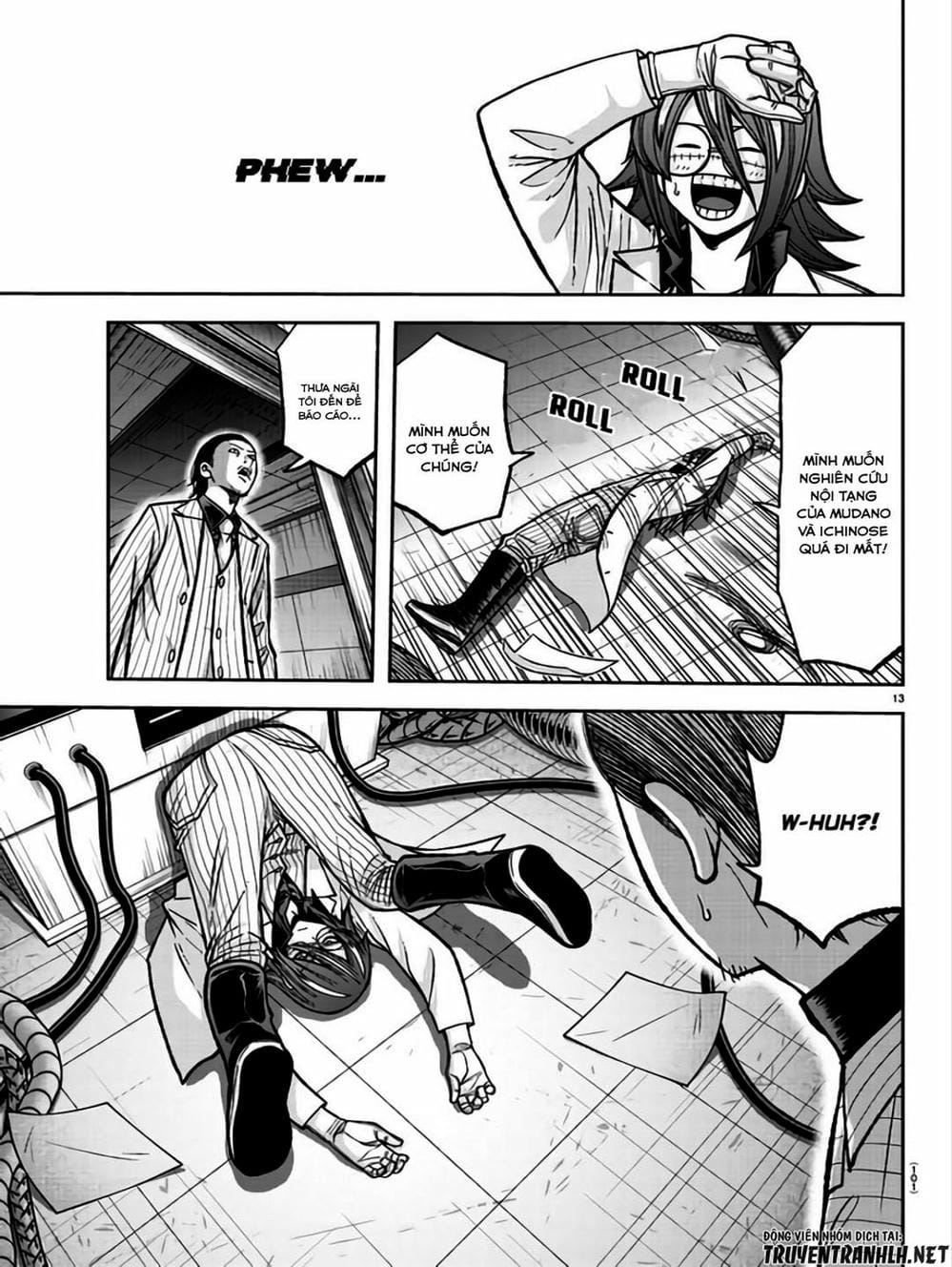 Truyện Tranh Truyền Thuyết Về Dòng Máu Bị Nguyền Rủa: Tougen Anki trang 6