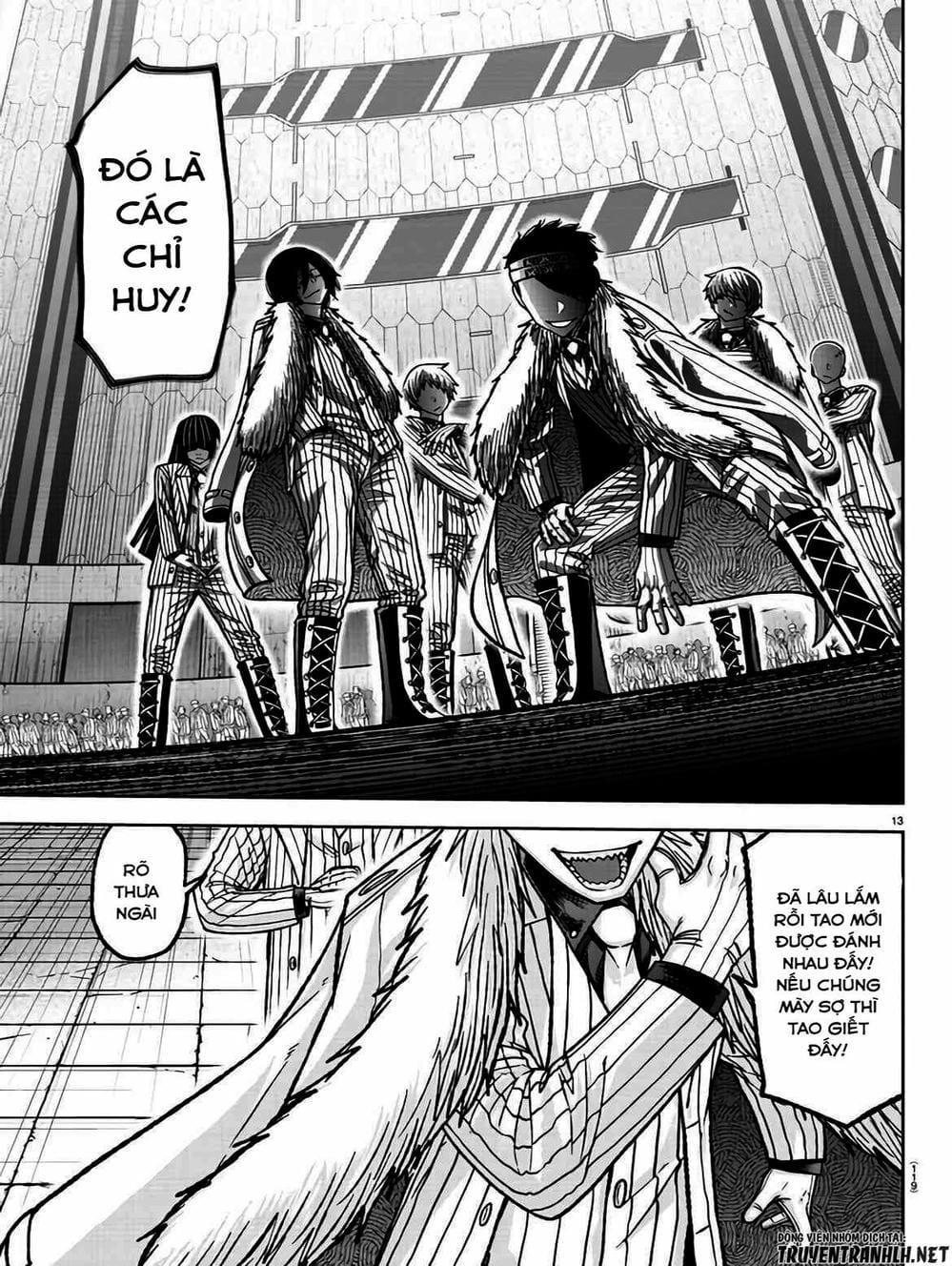 Truyện Tranh Truyền Thuyết Về Dòng Máu Bị Nguyền Rủa: Tougen Anki trang 6