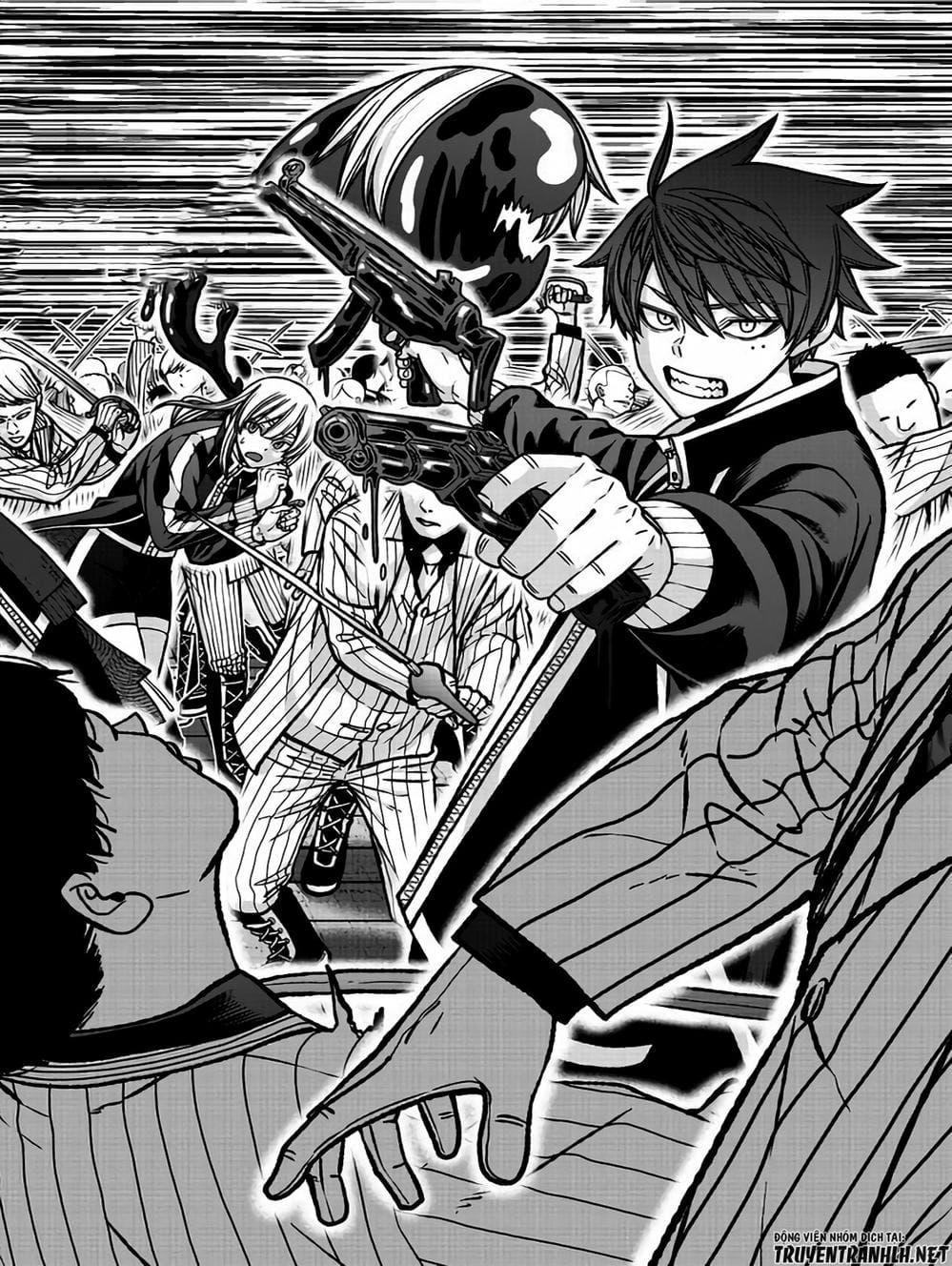 Truyện Tranh Truyền Thuyết Về Dòng Máu Bị Nguyền Rủa: Tougen Anki trang 6