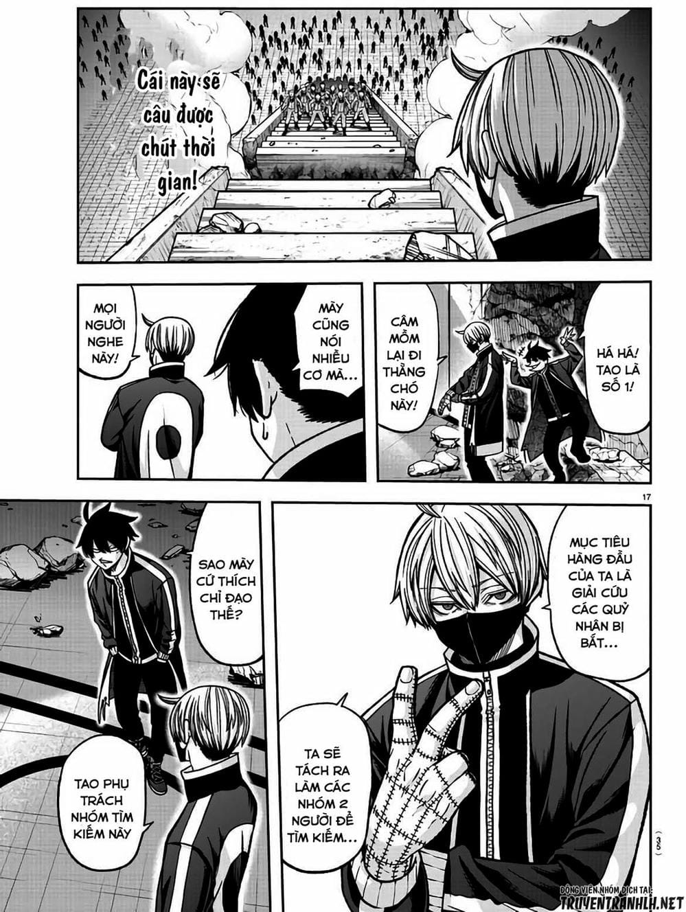 Truyện Tranh Truyền Thuyết Về Dòng Máu Bị Nguyền Rủa: Tougen Anki trang 6