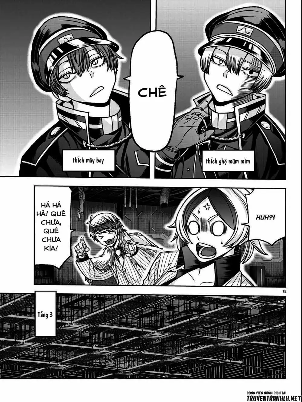 Truyện Tranh Truyền Thuyết Về Dòng Máu Bị Nguyền Rủa: Tougen Anki trang 6