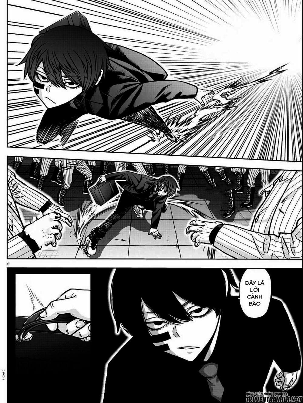 Truyện Tranh Truyền Thuyết Về Dòng Máu Bị Nguyền Rủa: Tougen Anki trang 6