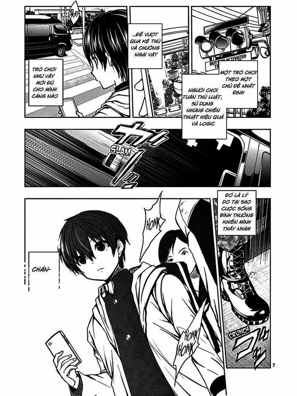 Truyện Tranh Trò Chơi Sinh Tồn - Deatte 5 Byou De Battle trang 3