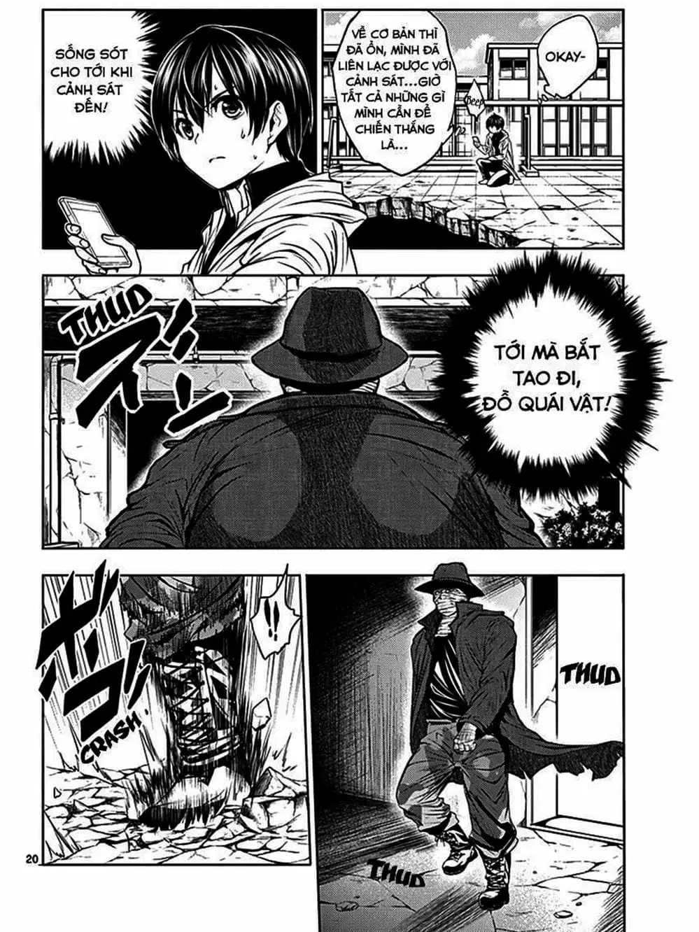 Truyện Tranh Trò Chơi Sinh Tồn - Deatte 5 Byou De Battle trang 3