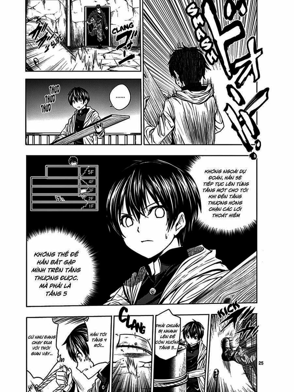 Truyện Tranh Trò Chơi Sinh Tồn - Deatte 5 Byou De Battle trang 3