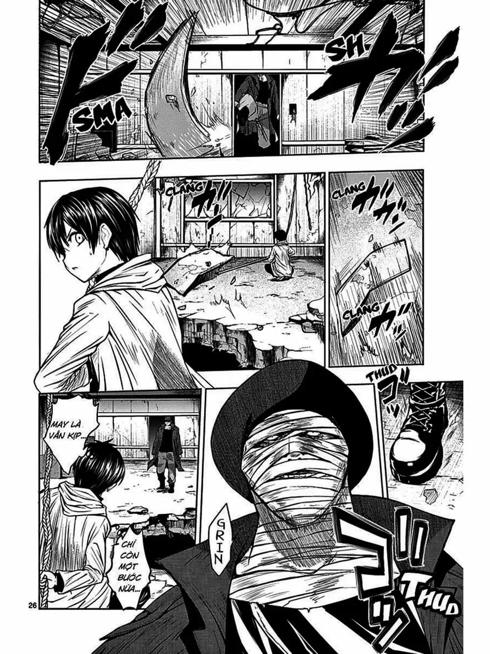 Truyện Tranh Trò Chơi Sinh Tồn - Deatte 5 Byou De Battle trang 3