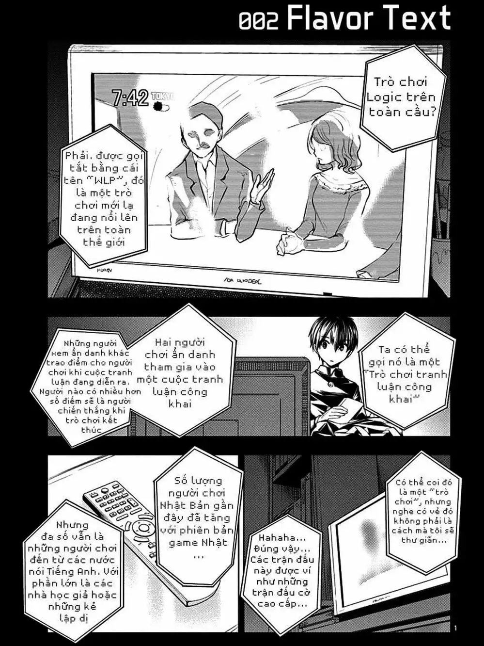 Truyện Tranh Trò Chơi Sinh Tồn - Deatte 5 Byou De Battle trang 3