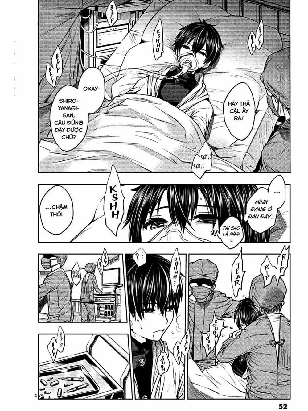 Truyện Tranh Trò Chơi Sinh Tồn - Deatte 5 Byou De Battle trang 3