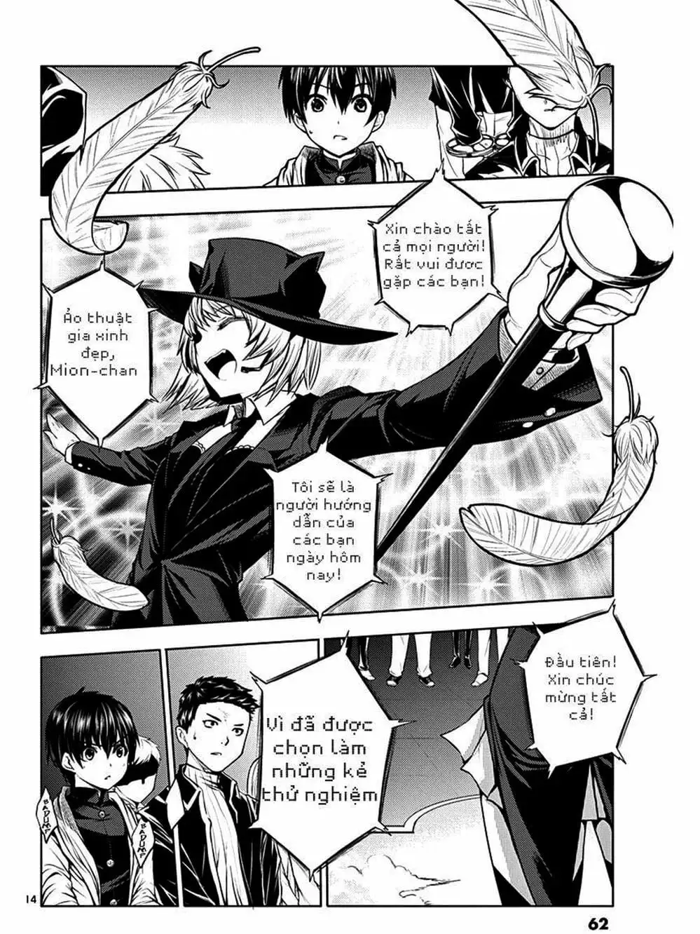 Truyện Tranh Trò Chơi Sinh Tồn - Deatte 5 Byou De Battle trang 3