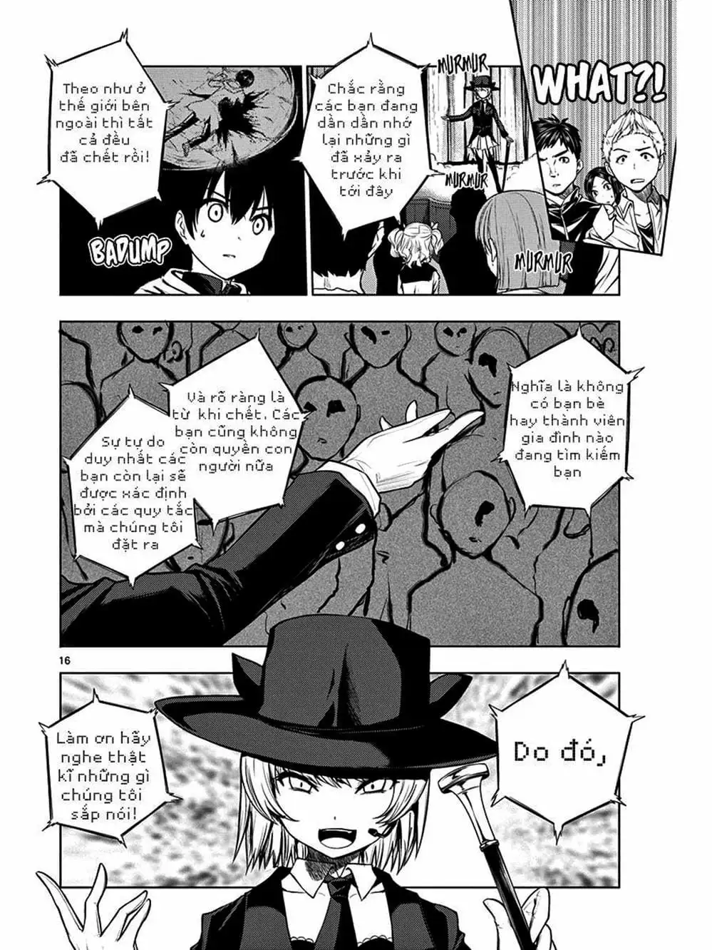 Truyện Tranh Trò Chơi Sinh Tồn - Deatte 5 Byou De Battle trang 3