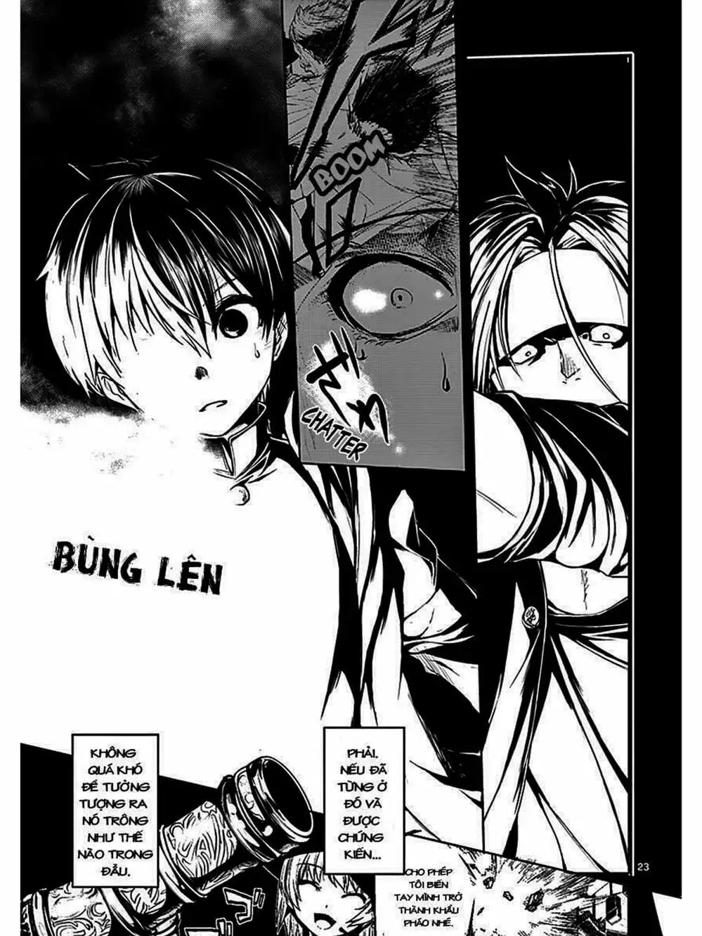 Truyện Tranh Trò Chơi Sinh Tồn - Deatte 5 Byou De Battle trang 3