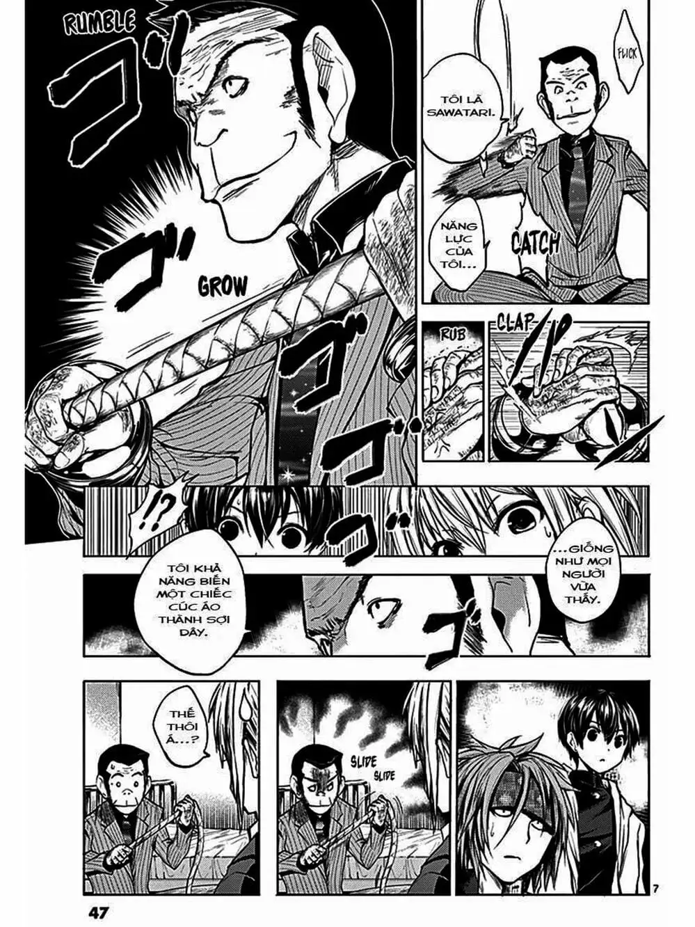 Truyện Tranh Trò Chơi Sinh Tồn - Deatte 5 Byou De Battle trang 3