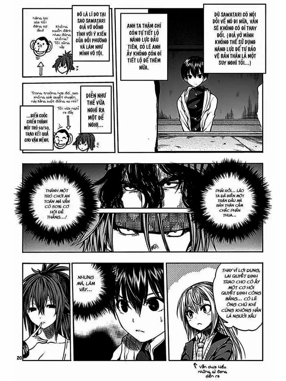 Truyện Tranh Trò Chơi Sinh Tồn - Deatte 5 Byou De Battle trang 3