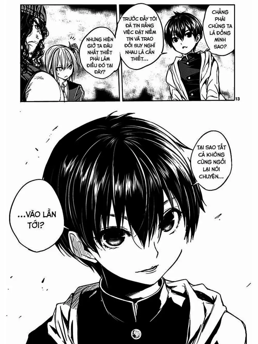 Truyện Tranh Trò Chơi Sinh Tồn - Deatte 5 Byou De Battle trang 3