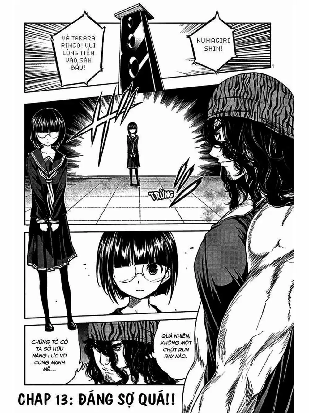 Truyện Tranh Trò Chơi Sinh Tồn - Deatte 5 Byou De Battle trang 3