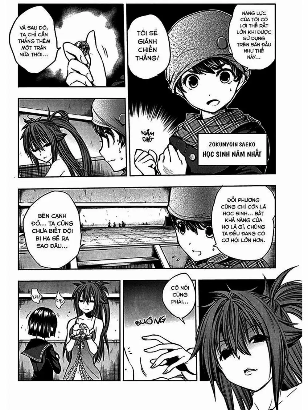 Truyện Tranh Trò Chơi Sinh Tồn - Deatte 5 Byou De Battle trang 3