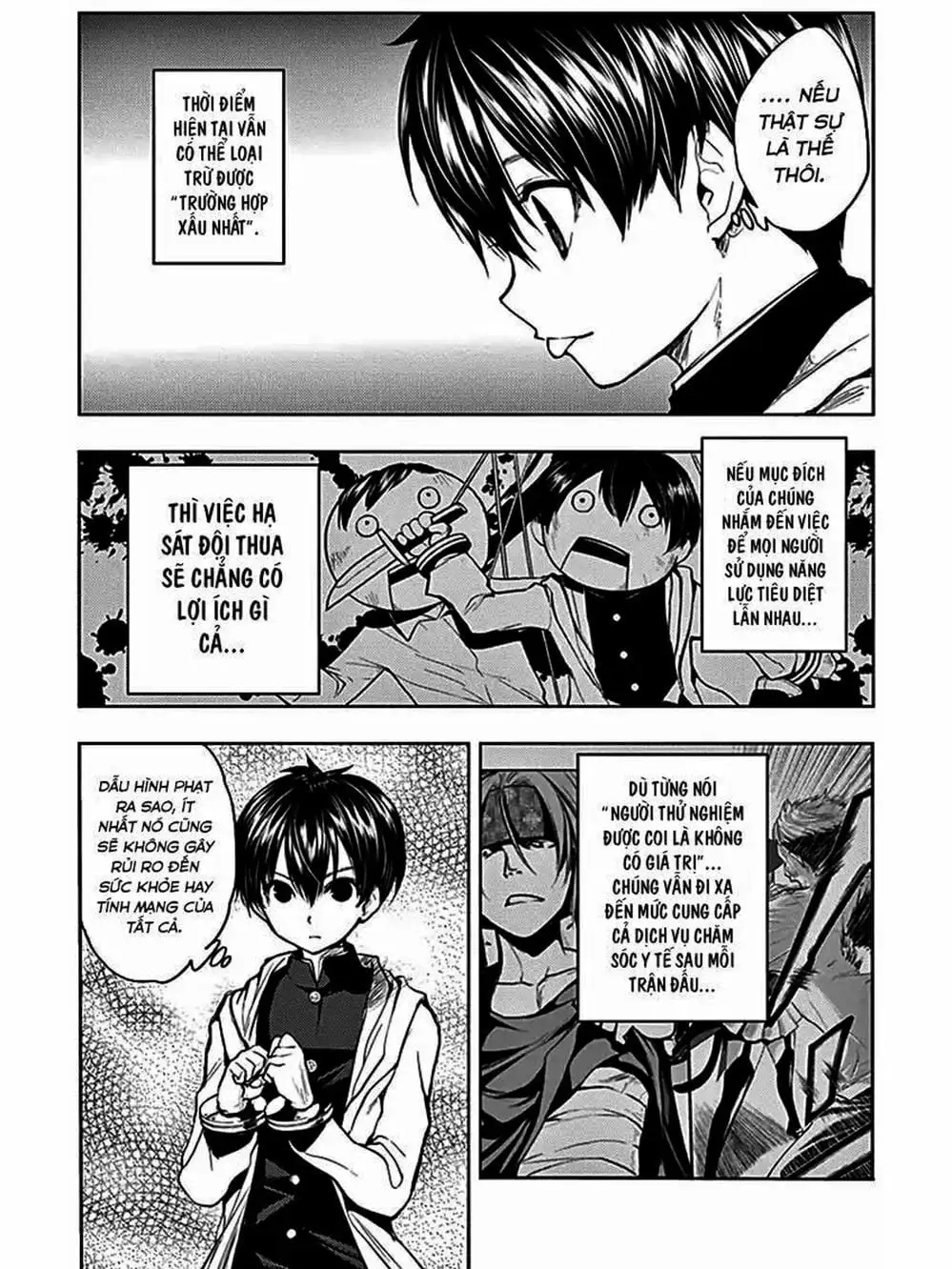 Truyện Tranh Trò Chơi Sinh Tồn - Deatte 5 Byou De Battle trang 3