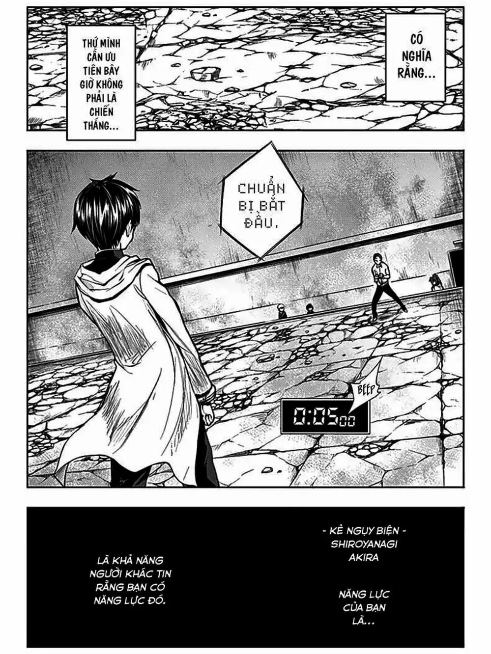 Truyện Tranh Trò Chơi Sinh Tồn - Deatte 5 Byou De Battle trang 3