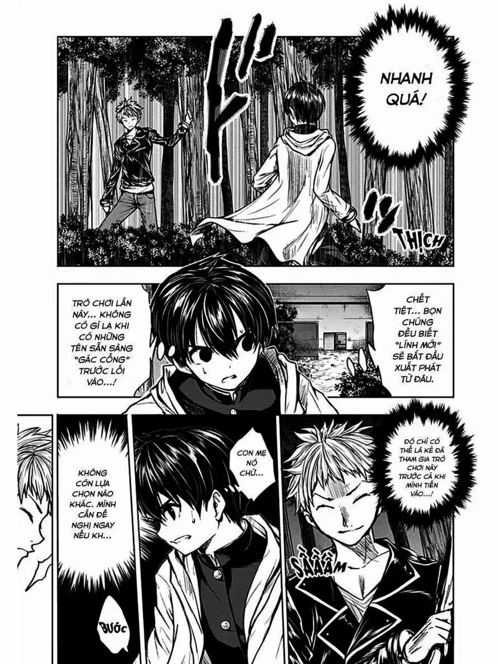 Truyện Tranh Trò Chơi Sinh Tồn - Deatte 5 Byou De Battle trang 3