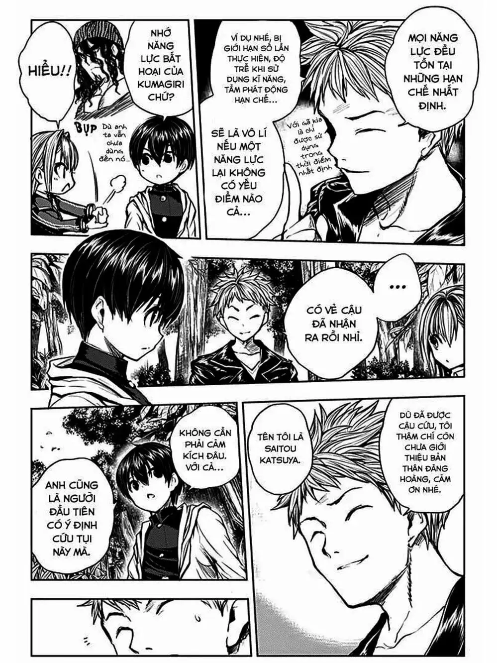 Truyện Tranh Trò Chơi Sinh Tồn - Deatte 5 Byou De Battle trang 3