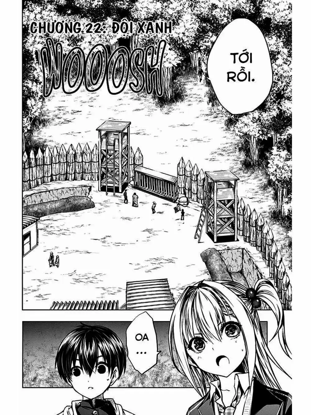 Truyện Tranh Trò Chơi Sinh Tồn - Deatte 5 Byou De Battle trang 3