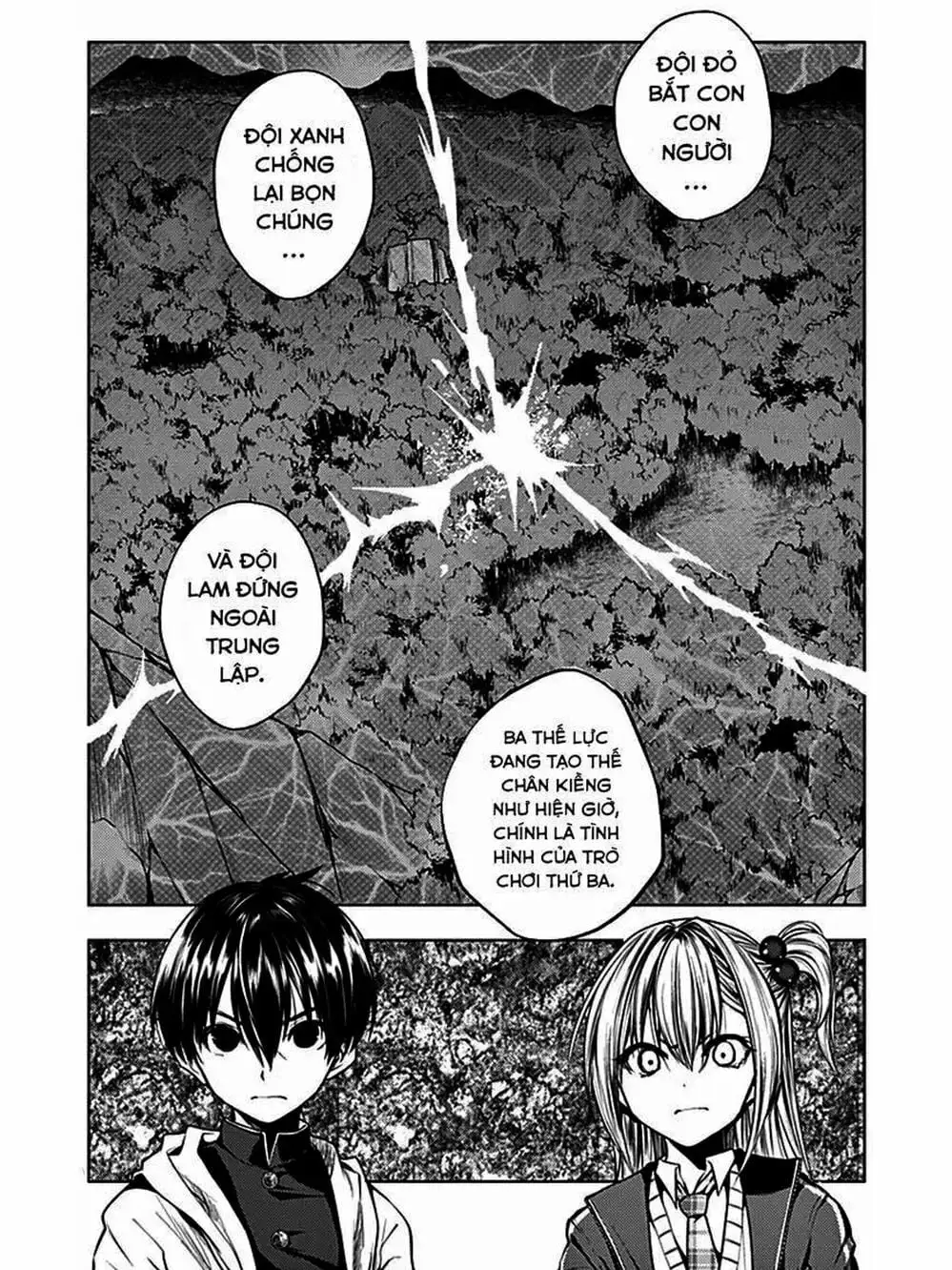 Truyện Tranh Trò Chơi Sinh Tồn - Deatte 5 Byou De Battle trang 3
