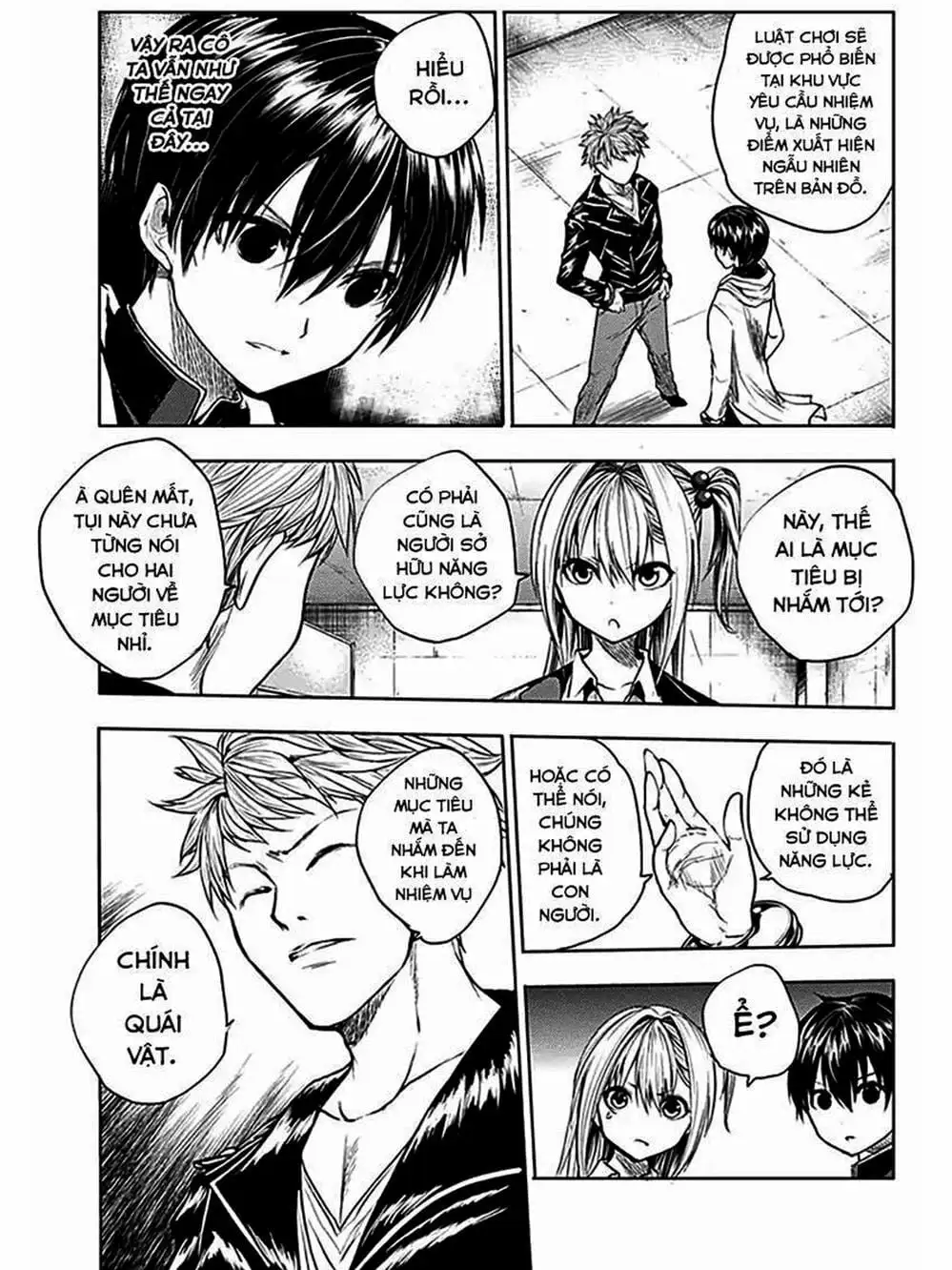 Truyện Tranh Trò Chơi Sinh Tồn - Deatte 5 Byou De Battle trang 3