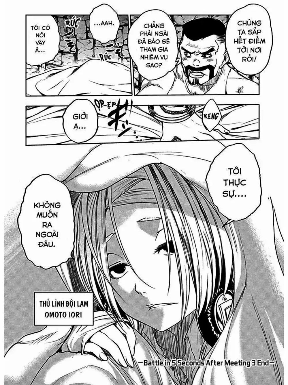 Truyện Tranh Trò Chơi Sinh Tồn - Deatte 5 Byou De Battle trang 3