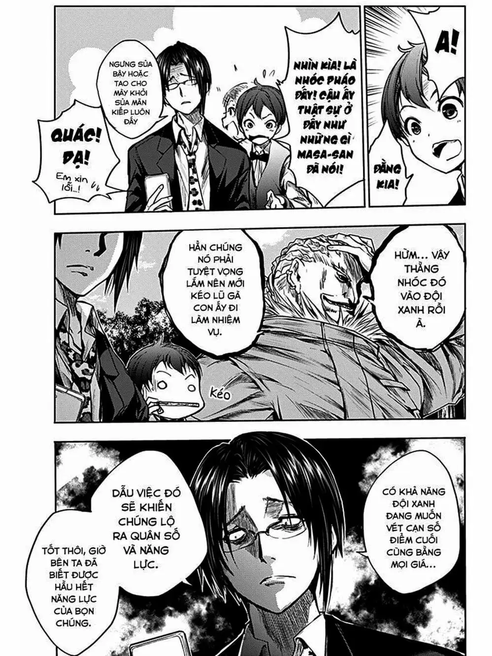 Truyện Tranh Trò Chơi Sinh Tồn - Deatte 5 Byou De Battle trang 3