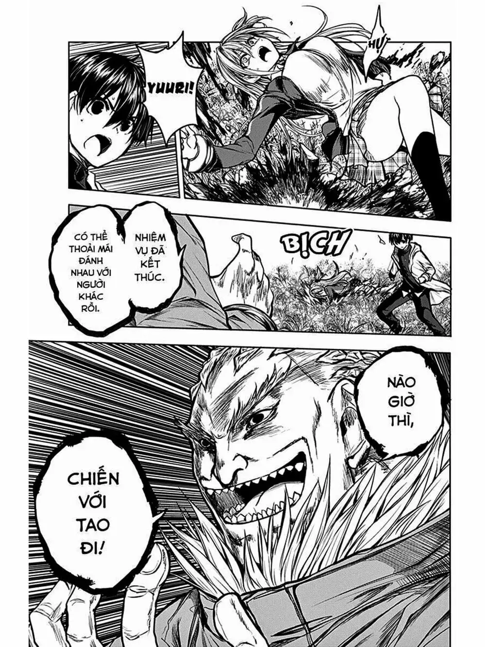 Truyện Tranh Trò Chơi Sinh Tồn - Deatte 5 Byou De Battle trang 3