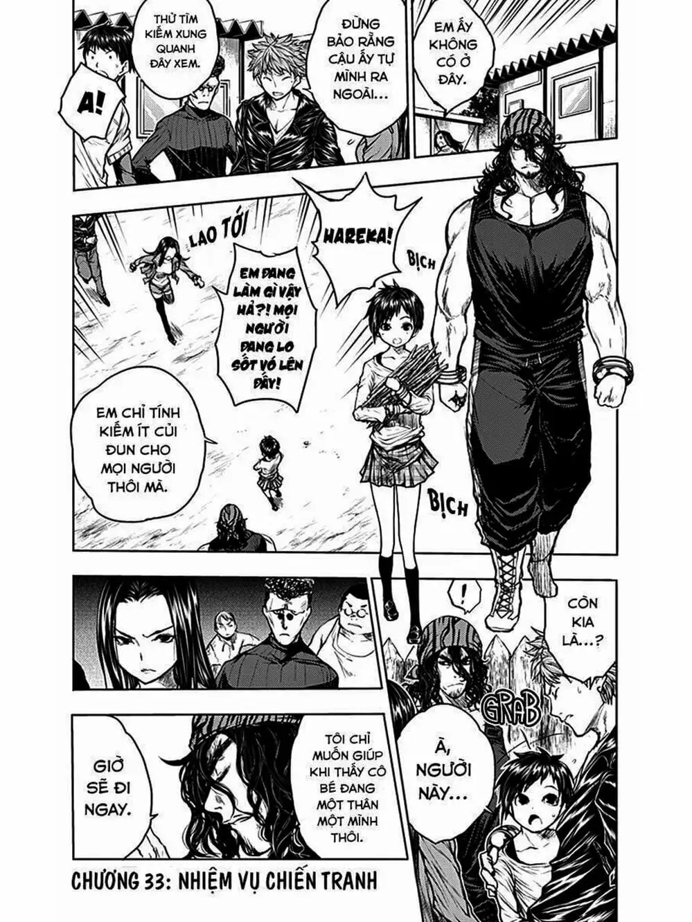 Truyện Tranh Trò Chơi Sinh Tồn - Deatte 5 Byou De Battle trang 3