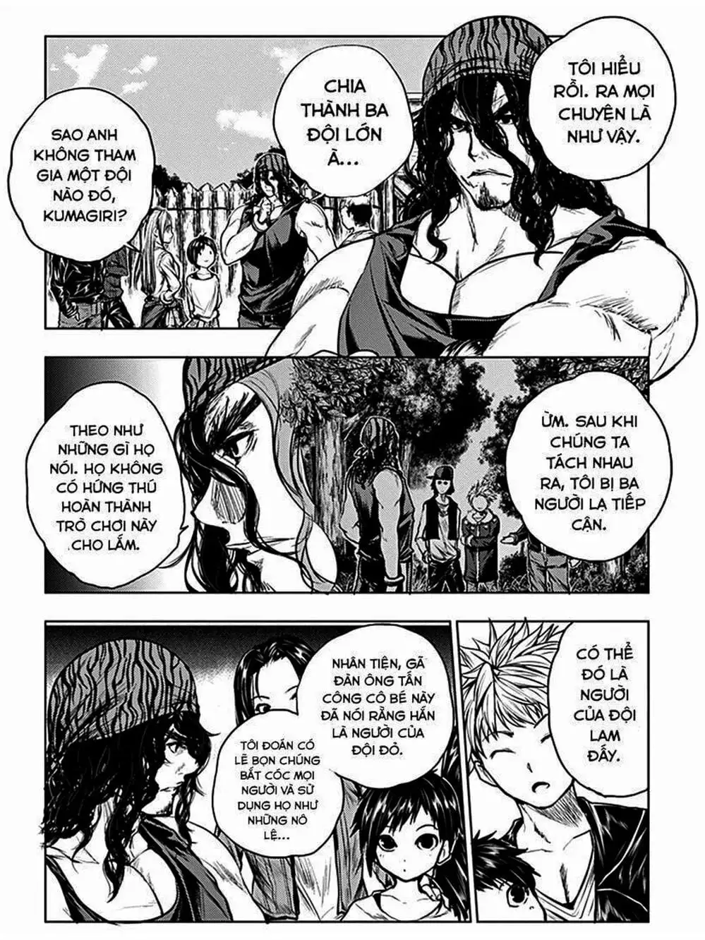 Truyện Tranh Trò Chơi Sinh Tồn - Deatte 5 Byou De Battle trang 3