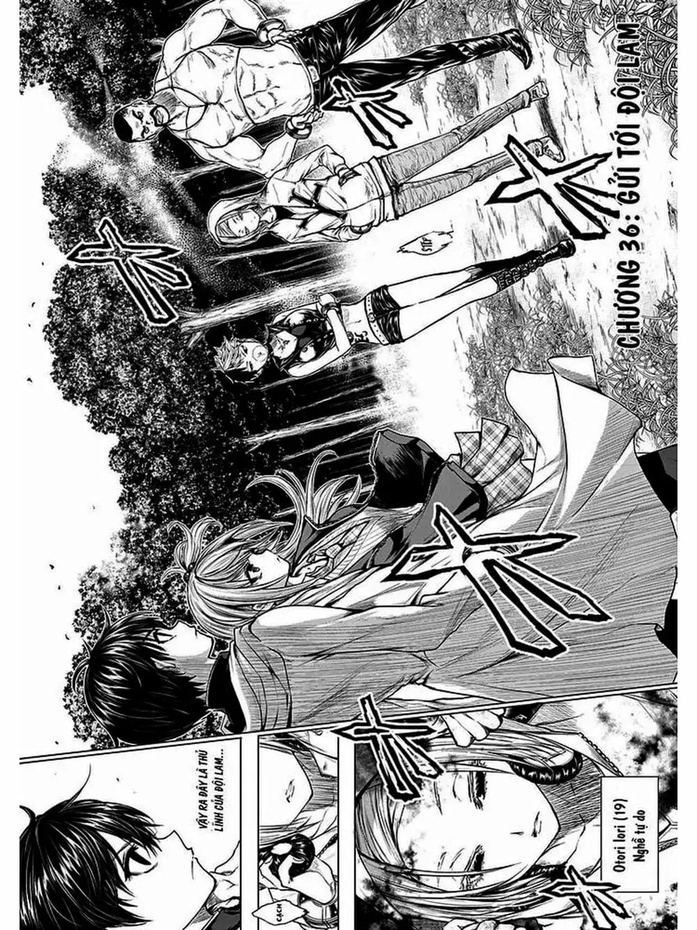 Truyện Tranh Trò Chơi Sinh Tồn - Deatte 5 Byou De Battle trang 3